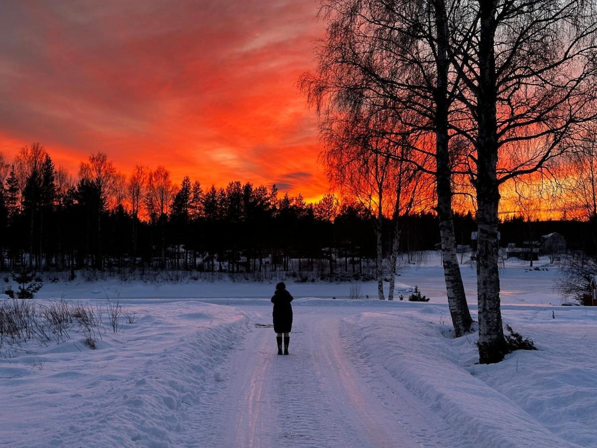 Ljungaverk Takvaning Med Ekgolv Och Badkar Naera Aelven Exterior photo